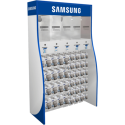 Samsung LED-Display mit Haken, 5 Tastern und Beleuchtung