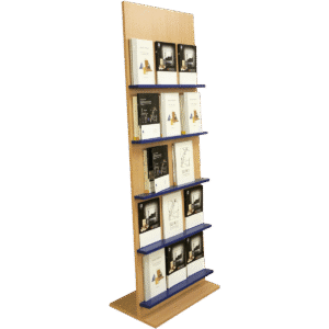 Bodendisplay für Bücher