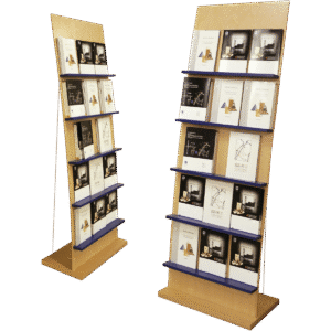 Verkaufsregal für Bücher