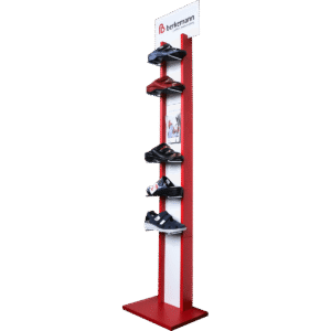 Bodendisplay für Schuhe
