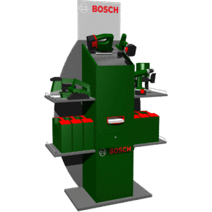 Verkaufsdisplay Bosch