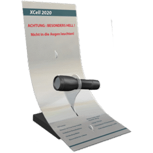 Taschenlampen-Display