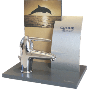 Armaturen-Display Grohe