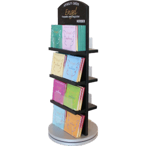 Thekenaufsteller für Bücher