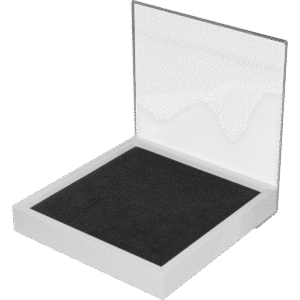Ringtablett mit Plakathalter