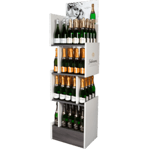 Sekt-Display Geldermann
