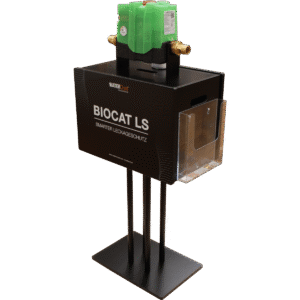 Multiplexkoffer Präsentationsstand „BIOCAT“