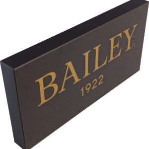 Logoaufsteller „BAILEY“