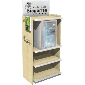 Bodendisplay Andermatt Biogarten