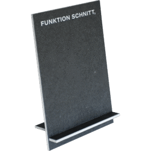 Aufsteller FUNKTION SCHNITT
