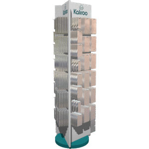 3-seitiges Bodendisplay