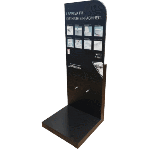 Bodendisplay für Dusch-WC