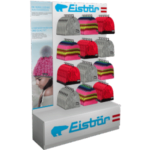 Eisbär Mützen-Display