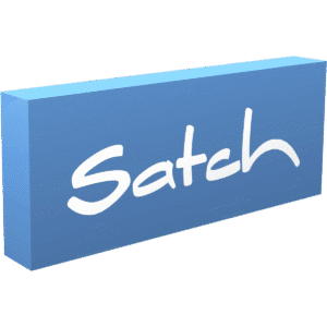 Logo-Aufsteller SATCH