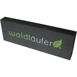 Logoaufsteller („S“) für Schuhmodelle