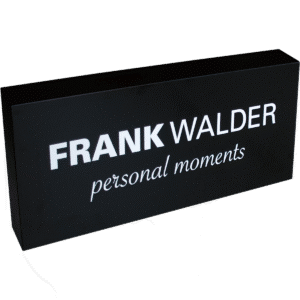 Logoblock FRANK WALDER