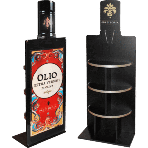Olivenöl-Display