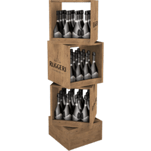 Ruggeri Wein Display