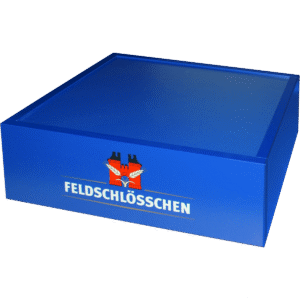 Sockeldisplay Feldschlösschen