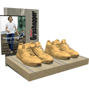 Grasshopper Schuh-Display